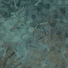 2d colorful illustration. Digital texture. Various shapes and lines.