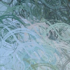 2d colorful illustration. Digital texture. Various shapes and lines.