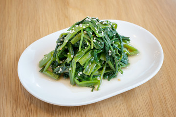 Stir Fried morning glory