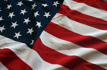 Flag USA as a patriotic background