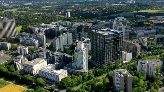 Eschborn aus der Luft