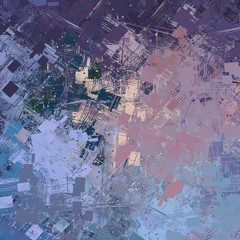 Canvas surface. Wide brush. Wall painting. Painterly mix. Modern art. Abstract. Backdrop material. Oil painting. 2d illustration. Color texture. Handmade background. 