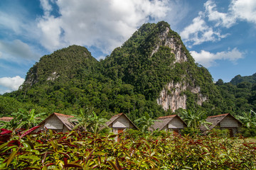 Fototapeta na wymiar Tropical valley in south of thailand