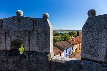 Castle of Granadilla, Granadilla, Ambroz Valley, Cáceres, Extremadura, Spain, Europe