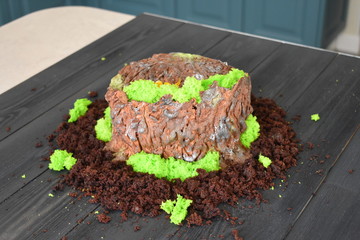 cake, gtym, chocolate cake, Cake stump