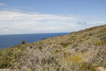faro di punta capel rosso isola del Giglio Grosseto Italia