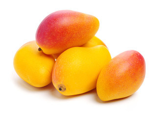 Mango on a white background
