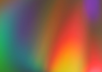 Abstract pink, yellow, blue, green and red lights background