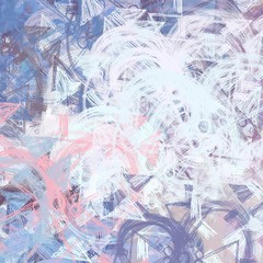 Artistic sketch backdrop material. Abstract geometric pattern. Chaos and random. Modern art drawing painting. 2d illustration. Digital texture wallpaper. 