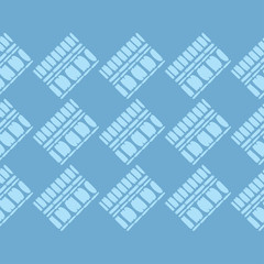 Ethnic boho seamless pattern. Lace. Embroidery on fabric. Patchwork texture. Weaving. Traditional ornament. Tribal pattern. Folk motif. Can be used for wallpaper, textile, wrapping, web.