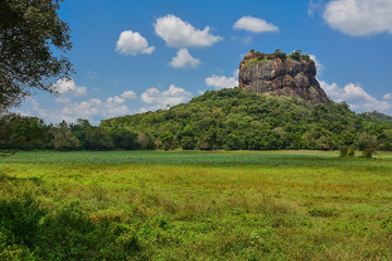 Fototapeta na wymiar Sri Lanka Sigiriya rock fortress