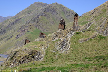 Towers near Girevi village