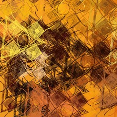 Artistic sketch backdrop material. Abstract geometric pattern. Chaos and random. Modern art drawing painting. 2d illustration. Digital texture wallpaper. 