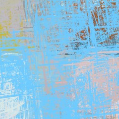 Artistic sketch backdrop material. Abstract geometric pattern. Chaos and random. Modern art drawing painting. 2d illustration. Digital texture wallpaper. 