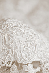 Hochzeitskleid Spitze Detail