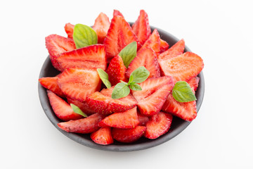 fresh strawberries for spring dishes