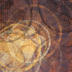 Artistic sketch backdrop material. Abstract geometric pattern. Chaos and random. Modern art drawing painting. 2d illustration. Digital texture wallpaper. 