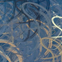 Artistic sketch backdrop material. Abstract geometric pattern. Chaos and random. Modern art drawing painting. 2d illustration. Digital texture wallpaper. 