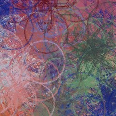 Artistic sketch backdrop material. Abstract geometric pattern. Chaos and random. Modern art drawing painting. 2d illustration. Digital texture wallpaper. 