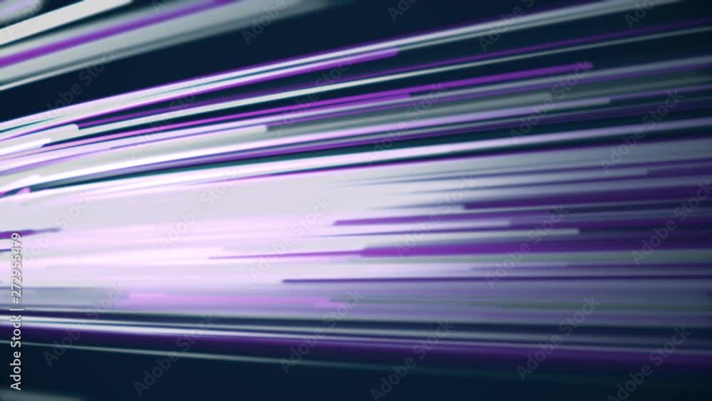 Aufkleber purple and flashing parallel lines moving into different directions, seamless loop. animation. abstr