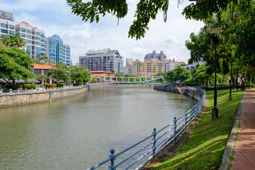 Singapore River Walking Route is suitable for walking, exercising, good weather and beautiful.