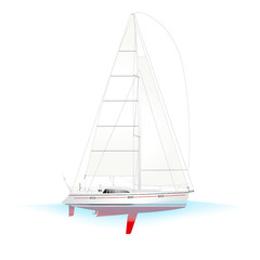 Sailboat Yacht C Profile