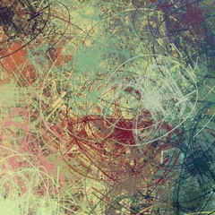 Artistic sketch backdrop material. Abstract geometric pattern. Chaos and random. Modern art drawing painting. 2d illustration. Digital texture wallpaper. 