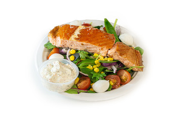 Warm Smoked Salmon patter