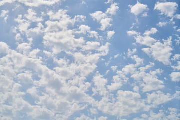Cloudy sky background and texture