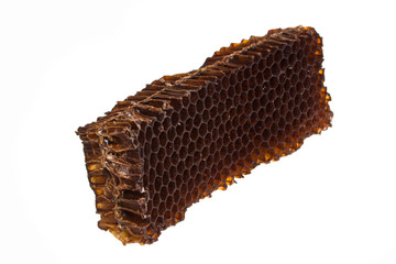 honeycomb isolated on white background