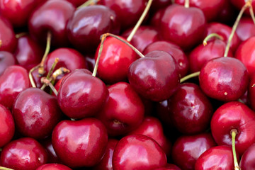 Sweet Cherries Background