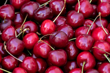 Sweet Cherries Background