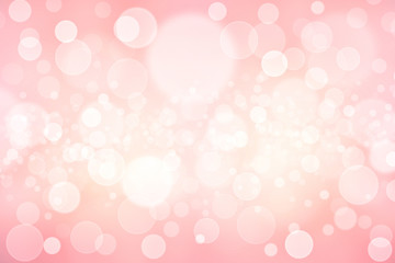 pink bokeh background