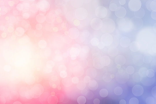 purple-pink bokeh background in a evening sky concept