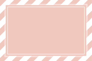 brown cream pastel color template banner frame square for cosmetics background, graphic frame brown pastel for advertising promotion special sale discount on media social online marketing products