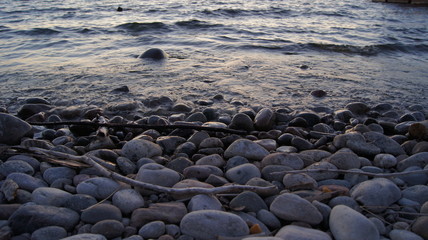 nature, stones, mountains, water, forest.