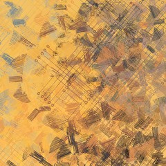 Geometric colorful pattern. Various lines and shapes. 2d illustration. Abstract backdrop.