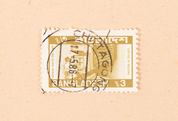 BANGLADESH - CIRCA 1960: A stamp printed in Bangladesh shows a sorting machine, circa 1960