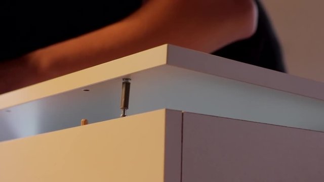 DIY Boy Assembles Shelf Wrongly, Realises, Takes It Apart Again