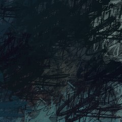 Coloful chaos. 2d illustration wallpaper. Crazy lines and patterns.