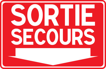 Panneau issue de secours