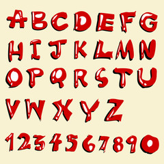 front sets vector illustration