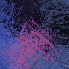 Colorful texture. Multiple various pattern. 2d wallpaper backdrop.