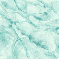Obraz premium abstract background, pastel marble with mint green veins, granite, fake stone texture, painted artificial marbled surface, fashion marbling illustration