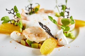 Tiger Shrimps with Avocado Tartare