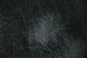 scratch black background overlay / abstract black dark background, broken cracks and scratches for overlay