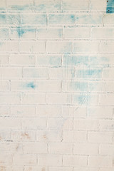 Fototapeta premium white brickwall background or texture