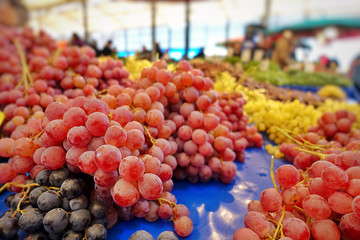 Healty Organic Red Grape