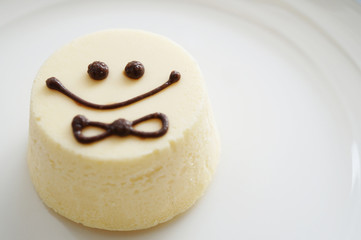 笑顔のチーズケーキ