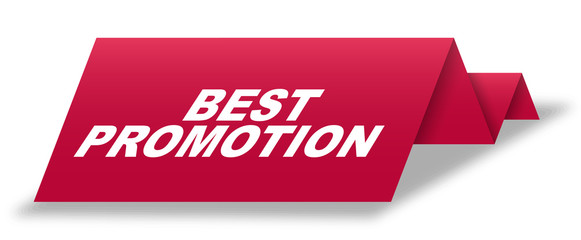 red vector banner best promotion